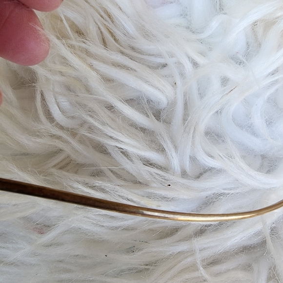 Vintage Brass simple‎ choker - Picture 5 of 7